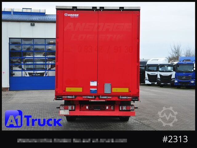 Отворена полуприколка со церада KRONE SD Tautliner, Joloda, Paper, guter Zustand, 1 Vorbesitzer