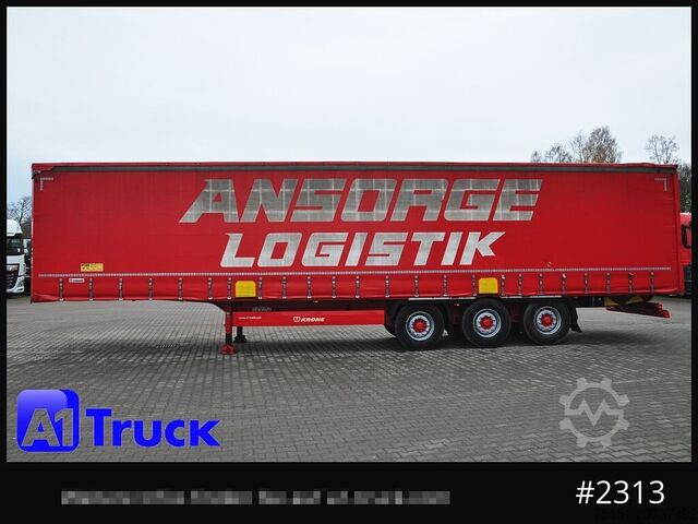 Отворена полуприколка со церада KRONE SD Tautliner, Joloda, Paper, guter Zustand, 1 Vorbesitzer