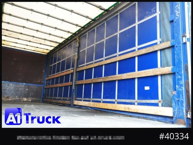 Сменливо шасије со платформа и церада KRONE 7.45  BDF Wechselbrücke, Schiebeplane