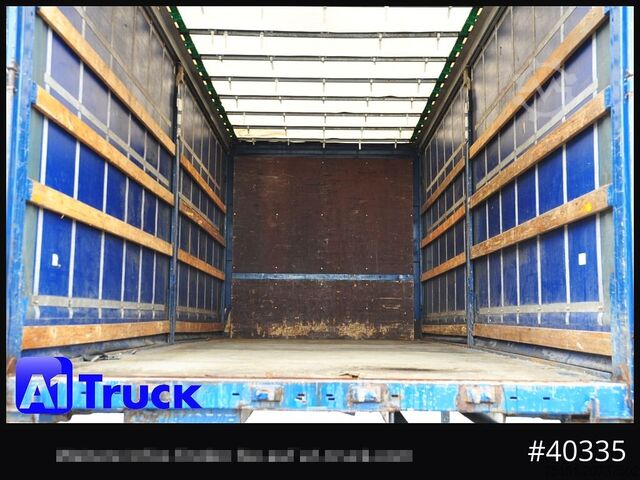 Сменливо шасије со платформа и церада KRONE 7.45 BDF Wechselbrücke, Schiebeplane