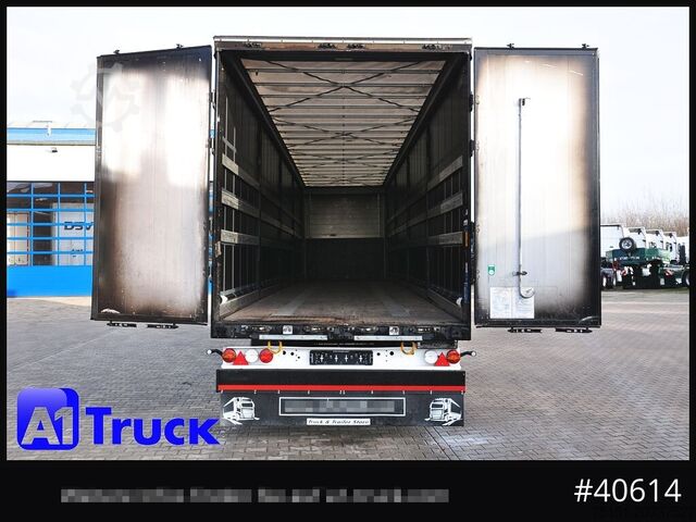 Trailer semi terbuka dengan terpal KOEGEL S 24, SAF, neue Plane, 257.101km,