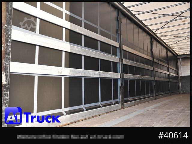 Trailer semi terbuka dengan terpal KOEGEL S 24, SAF, neue Plane, 257.101km,