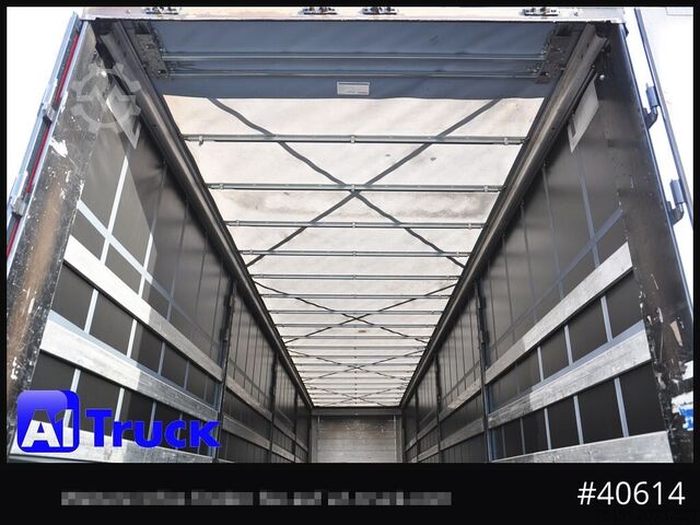 Öppen semitrailer med kapell KOEGEL S 24,  SAF, neue Plane, 257.101km,