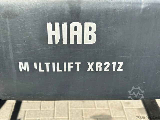 Kanca kol sistemi MAN TGX 28.480 6X2 MET HIAB MULTILIFT XR21S61 HAAKA...