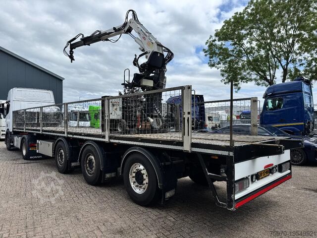 Laadplatform KWB P-348 STENEN TRAILER 2018 +JKB 13R KRAAN
