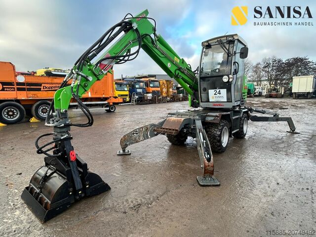 Koparka samojezdna Hansa Maschinenbau APZ531/SW/Friedhofsbagger/Allrad/TeleArm