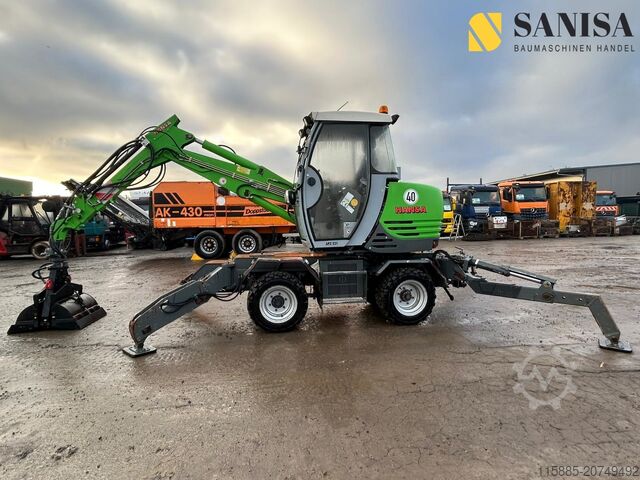 Koparka samojezdna Hansa Maschinenbau APZ531/SW/Friedhofsbagger/Allrad/TeleArm