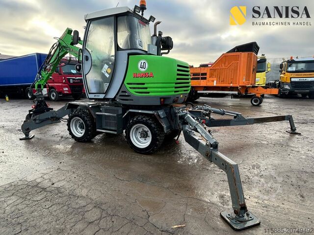 Koparka samojezdna Hansa Maschinenbau APZ531/SW/Friedhofsbagger/Allrad/TeleArm