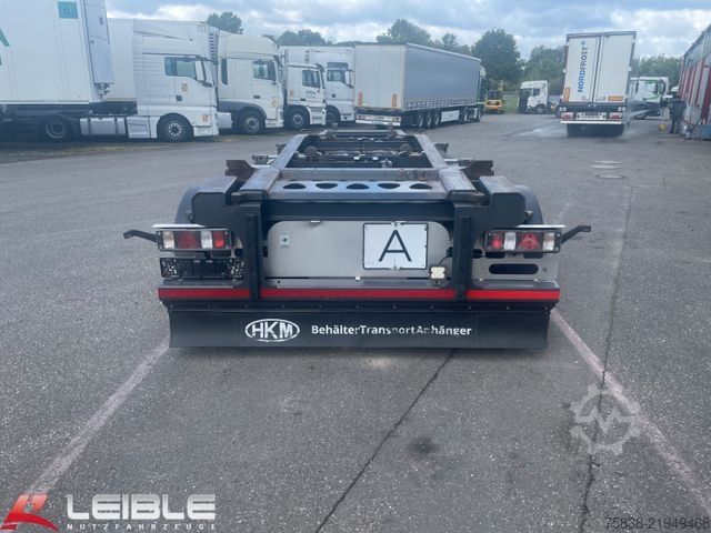 Prikolica sa kiper sistemom (roll-off prikolica) HKM G 18 SZL 5,2* Schlitten Abroll Container*
