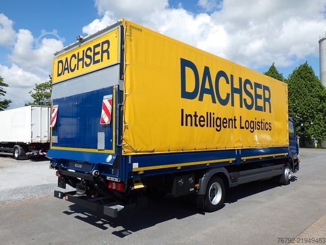 Kamion sa ravnom platformom MERCEDES-BENZ 1223 L Atego 4/Pritsche 7,2m/LBW/AHK/Klima/98tkm