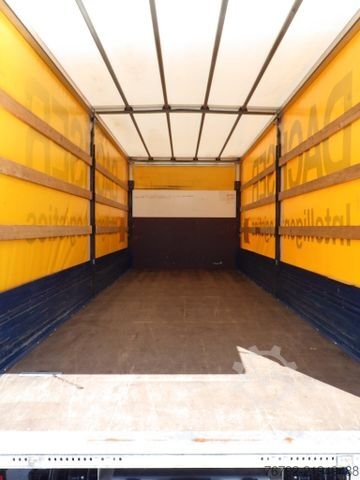 Kamion sa ravnom platformom i ceradom MERCEDES-BENZ 1223 L Atego 4/Pritsche 7,2m/LBW/AHK/Klima/98tkm