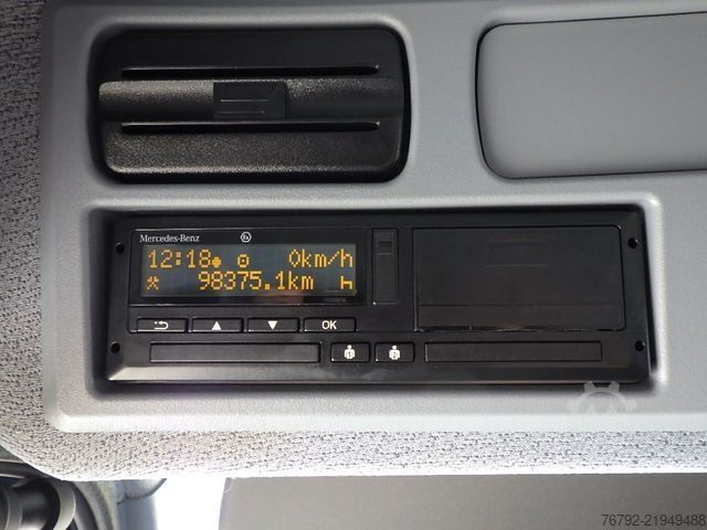 Kamion sa ravnom platformom i ceradom MERCEDES-BENZ 1223 L Atego 4/Pritsche 7,2m/LBW/AHK/Klima/98tkm