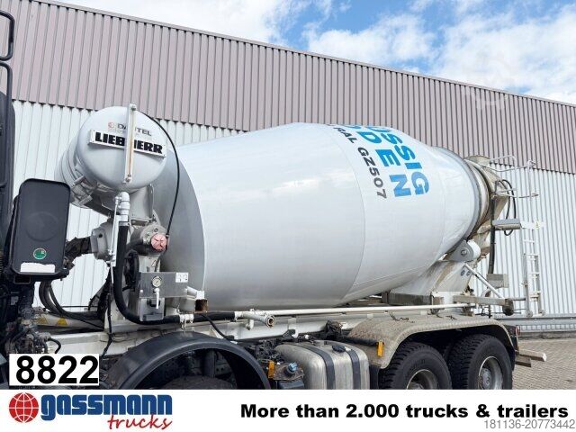 Mobil betongblandningsanläggning Liebherr HTM 904F Betonmischaufbau 9m³, Dautel