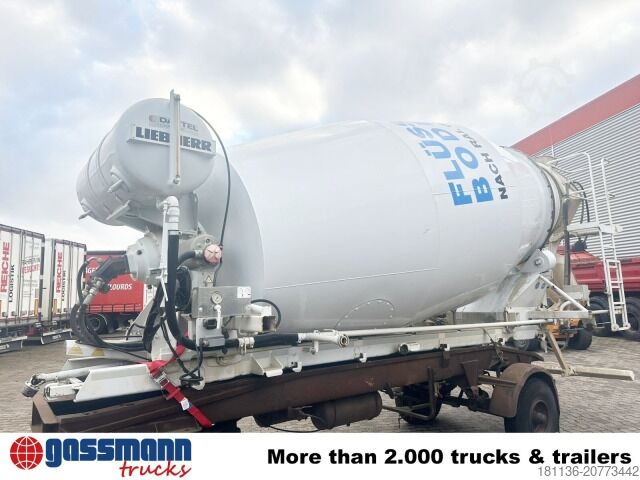 Mobil betongblandningsanläggning Liebherr HTM 904F Betonmischaufbau 9m³, Dautel