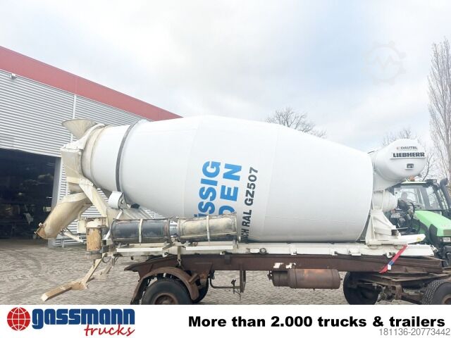 Mobil betongblandningsanläggning Liebherr HTM 904F Betonmischaufbau 9m³, Dautel