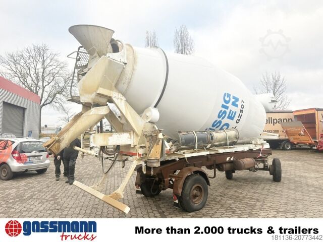 Mobil betongblandningsanläggning Liebherr HTM 904F Betonmischaufbau 9m³, Dautel