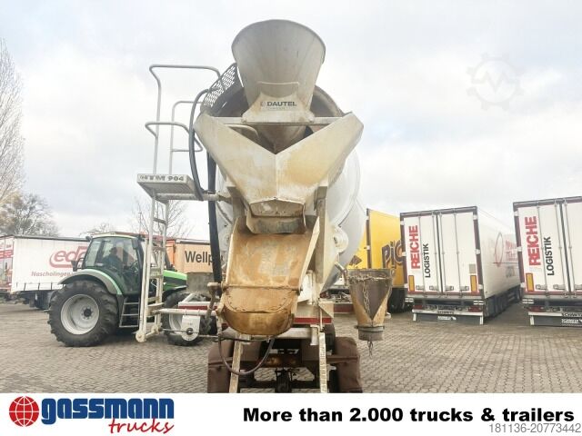 Mobil betongblandningsanläggning Liebherr HTM 904F Betonmischaufbau 9m³, Dautel