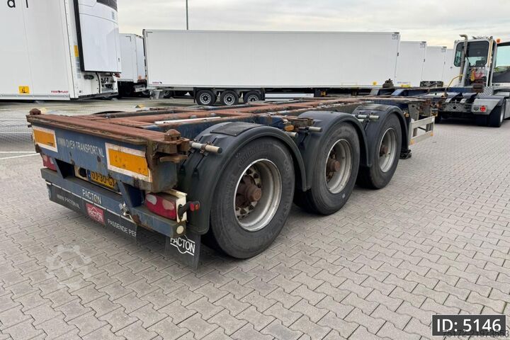 Containervervoer Pacton T3-010 / Multichassis / BPW Drum