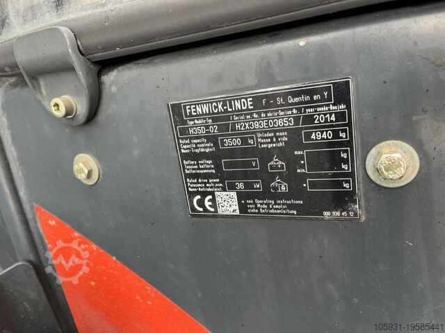 Forklift diesel Linde H35D-02