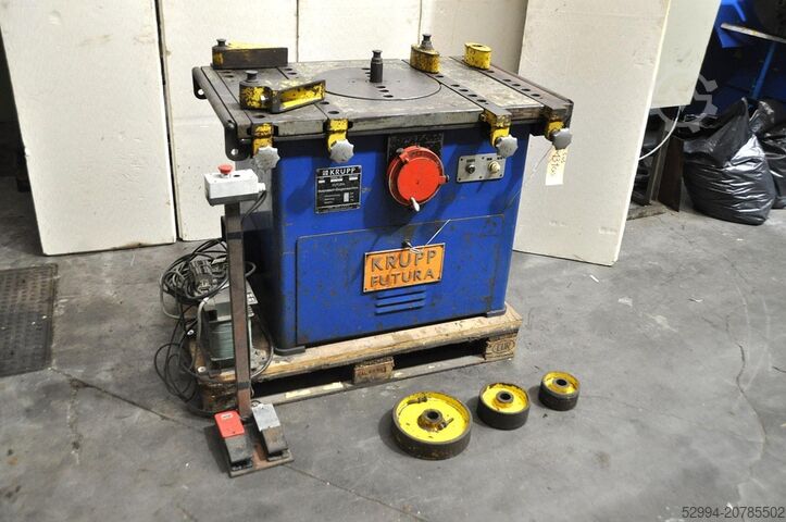 Decoiler ja leikattu pituuteen Krupp rebar bending machine