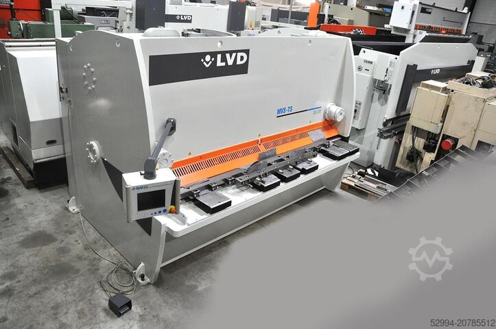 Hydraulic guillotine shears LVD MVS-TS 3100 x 20 mm CNC