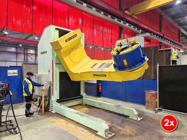 Kääntöpyörät - Asennoittimet - Hitsauslevyt ja -puristuspöydät Silvestrini SA 1 ORBIT EL T5 - 5 TON