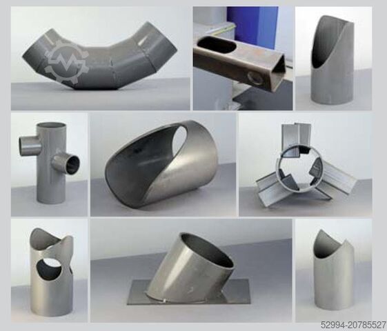 Kaasuleikkauskoneet (kaasu + plasma) Zinser Tube plasma Ø 700 x 5000 mm