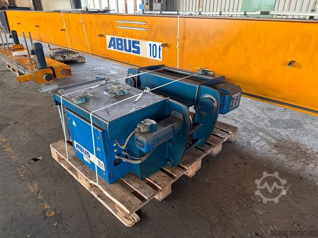 10,000 kg x 19,250 mm crane with radio remote control ABUS LK 280 Hallenkran Brückenkran