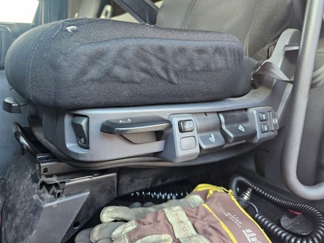 Камион платформа с брезент SCANIA G410 Volumen, Edscha, Hubdach+Tandemhänger