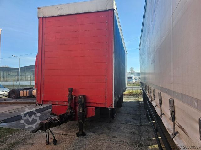 LKW mit Pritsche & Plane SCANIA G410 Volumen, Edscha, Hubdach+Tandemhänger