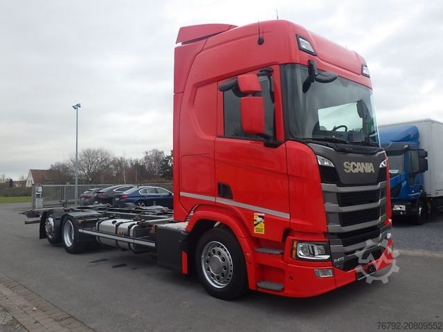 Wissellaadbak vrachtwagen SCANIA R 410 B6x2 Jumbo-BDF/Ret/Lenkachse/AHK/Standklim