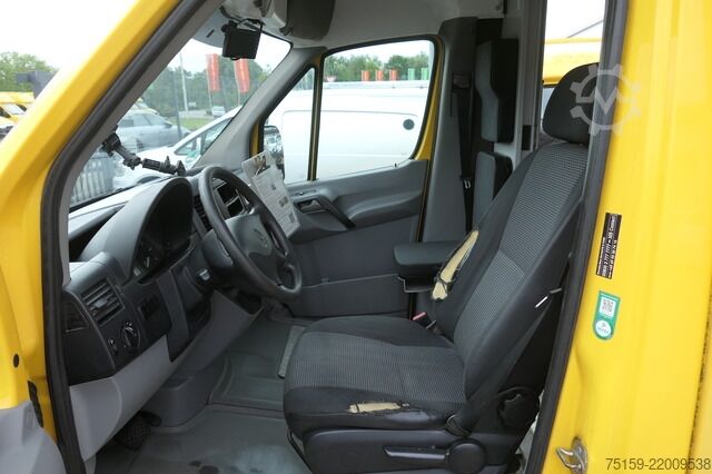 Vrachtwagen met bakwagen mercedes-benz SPRINTER 310 CDI MAXI EURO-5 KOFFER REGALE KAMERA DURCHGANG COC