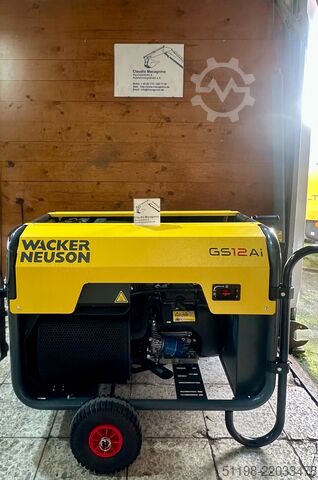 Generator Wacker Neuson GS 12 AI Generator NEU Aktion!