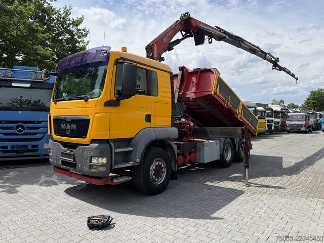Truck-mounted work platform MAN TGS 26.400 6X4H-2 Kran Fassi F235XP bis 25 Meter