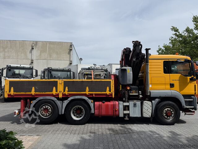 Truck-mounted work platform MAN TGS 26.400 6X4H-2 Kran Fassi F235XP bis 25 Meter