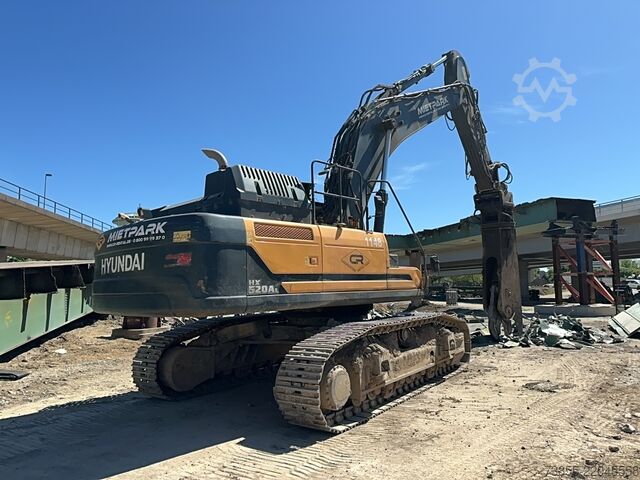 Excavadora de cadenas Hyundai HX520AL