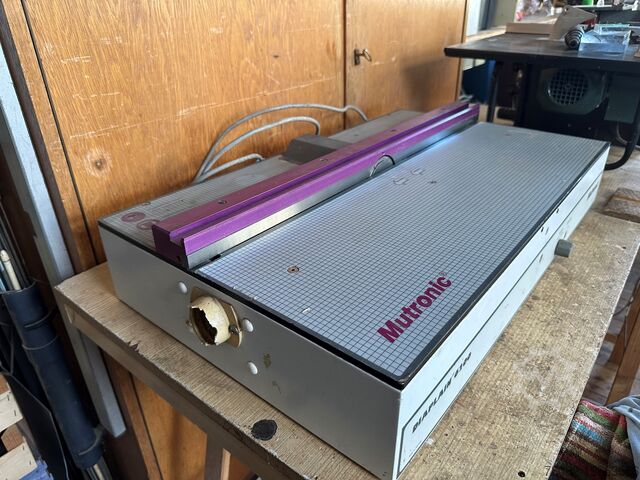 Kiillotuskone Kiillotushöylä Mutronic DIAPLAIN 6200