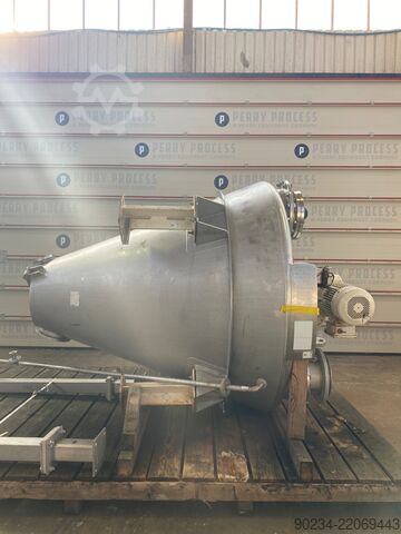 Used Hosokawa Type Conical Mixer Hosokawa Type 750 Litre