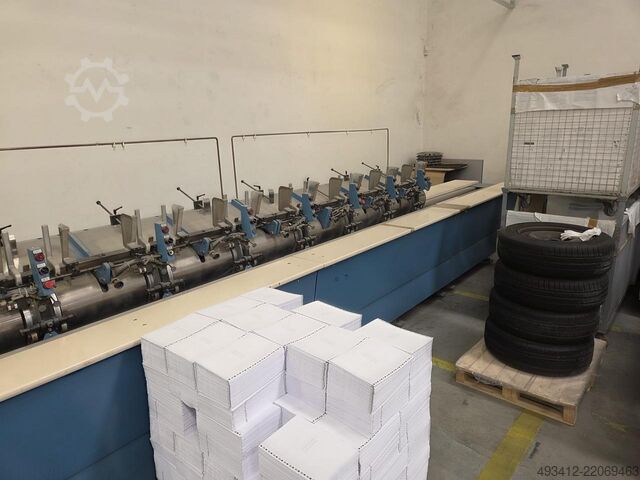 Ligne d'assemblage et de collage pour reliure V2 Wohlenberg Buchbindesysteme GmbH WOHLENBERG GOLF 370