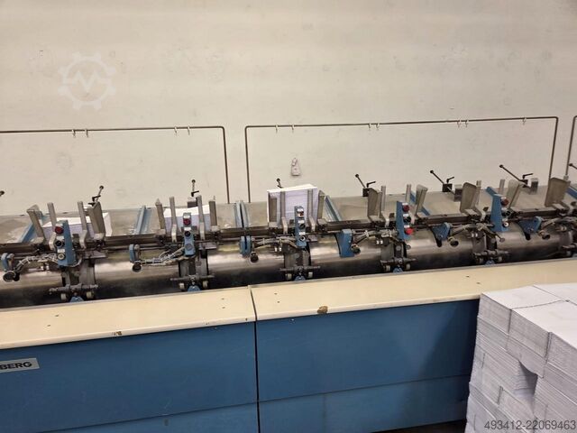 Ligne d'assemblage et de collage pour reliure V2 Wohlenberg Buchbindesysteme GmbH WOHLENBERG GOLF 370