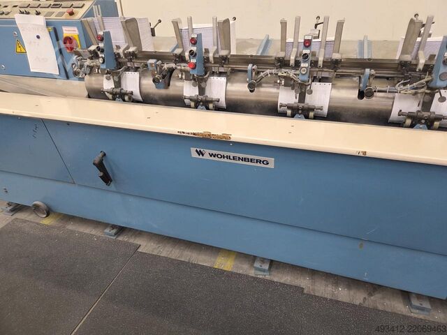 Ligne d'assemblage et de collage pour reliure V2 Wohlenberg Buchbindesysteme GmbH WOHLENBERG GOLF 370