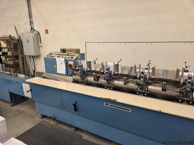 Ligne d'assemblage et de collage pour reliure V2 Wohlenberg Buchbindesysteme GmbH WOHLENBERG GOLF 370
