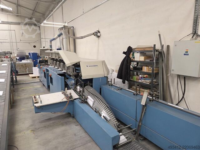 Ligne d'assemblage et de collage pour reliure V2 Wohlenberg Buchbindesysteme GmbH WOHLENBERG GOLF 370