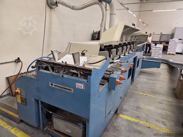 Ligne d'assemblage et de collage pour reliure V2 Wohlenberg Buchbindesysteme GmbH WOHLENBERG GOLF 370