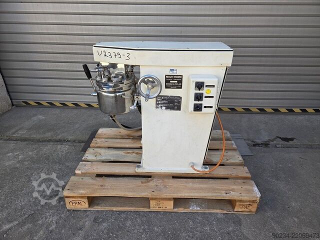 5 Litre Brogli Model MH-5 Stainless Steel Process Vessel BROGLI MH-5