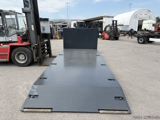 Abrollcontainer  ABROLLPLATTFORM 6,50M X 2,50M ,SOFORT VERFüGBAR