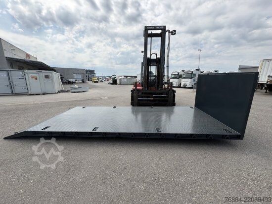 Abrollcontainer  ABROLLPLATTFORM 6,50M X 2,50M ,SOFORT VERFüGBAR