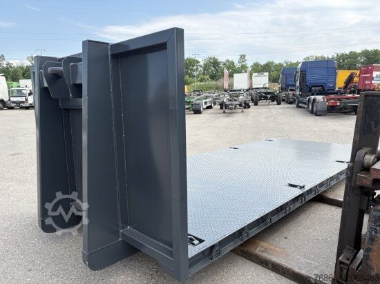Abrollcontainer  ABROLLPLATTFORM 6,50M X 2,50M ,SOFORT VERFüGBAR