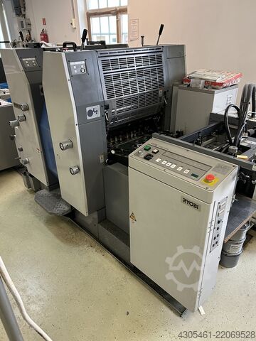 Ofset tisak stroj Ryobi 520HE with  Numbering and Perforating UN