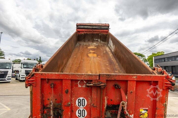 Truk jungkit SCANIA P380+BIBENNE CIF